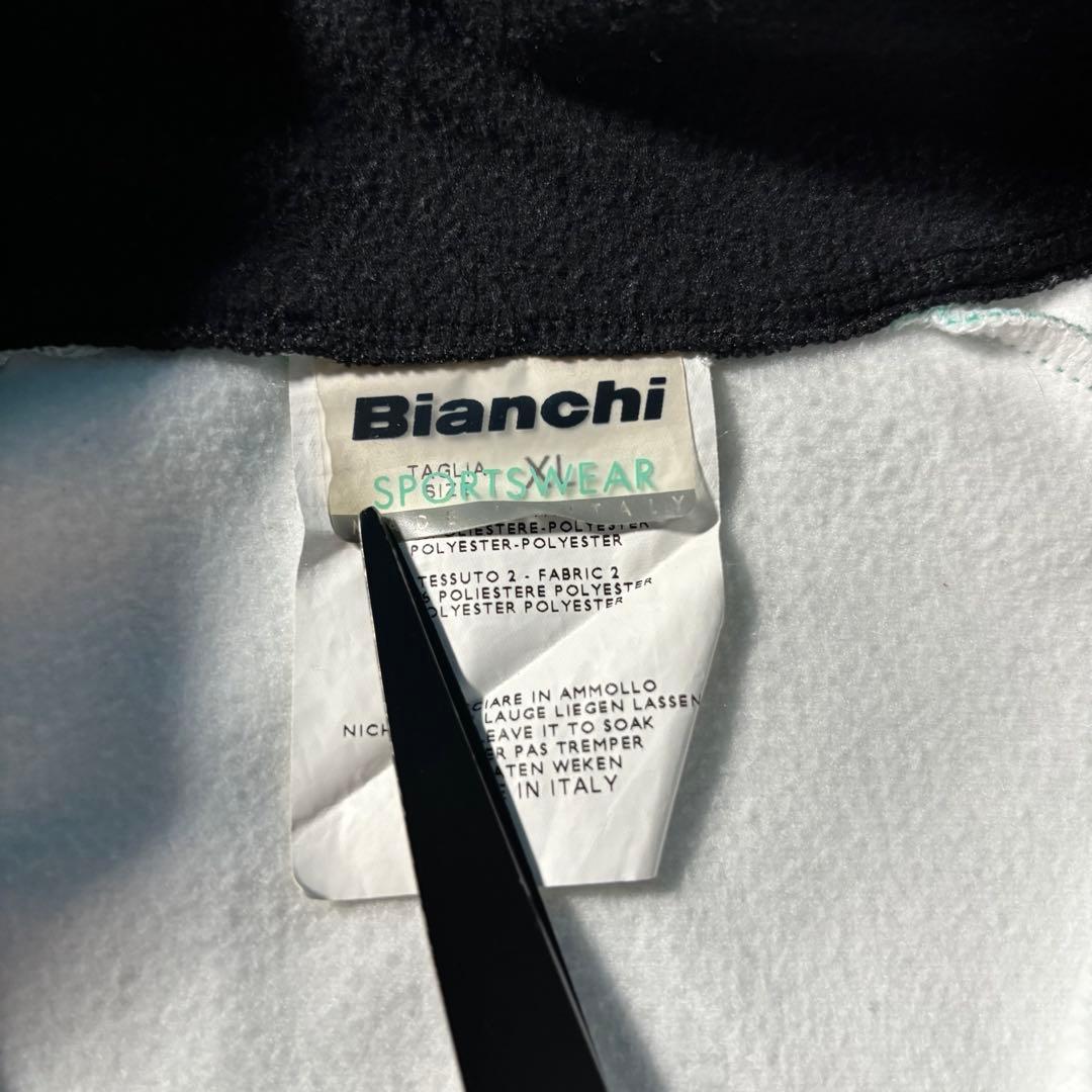 イタリア製 Bianchi ジャージ トラックジャケット サイクルウェア