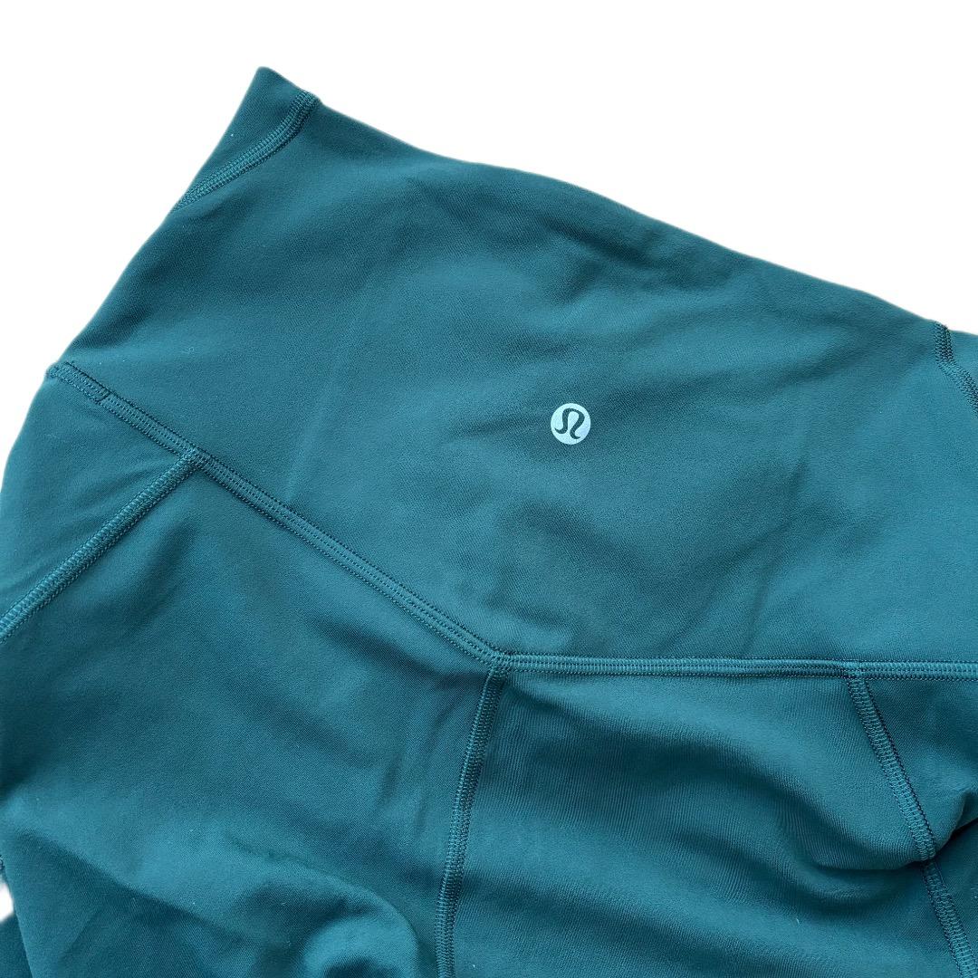 lululemon ルルレモン レギンス ヨガパンツ サイズ4 ダークグリーン