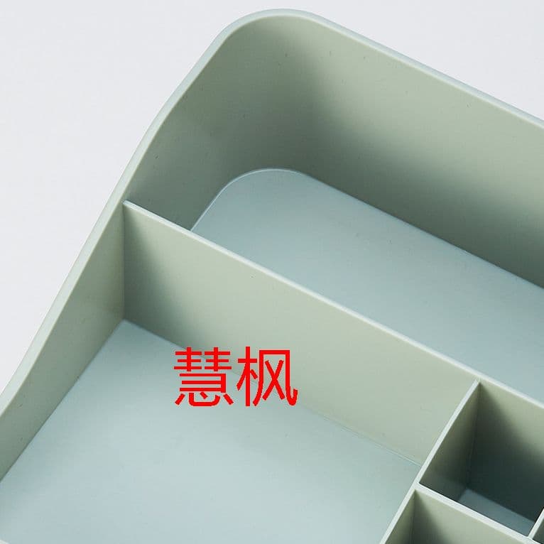 卓上収納ボックス　引き出し　プラスチック　コンパクト　多機能　口紅入れ　分格@