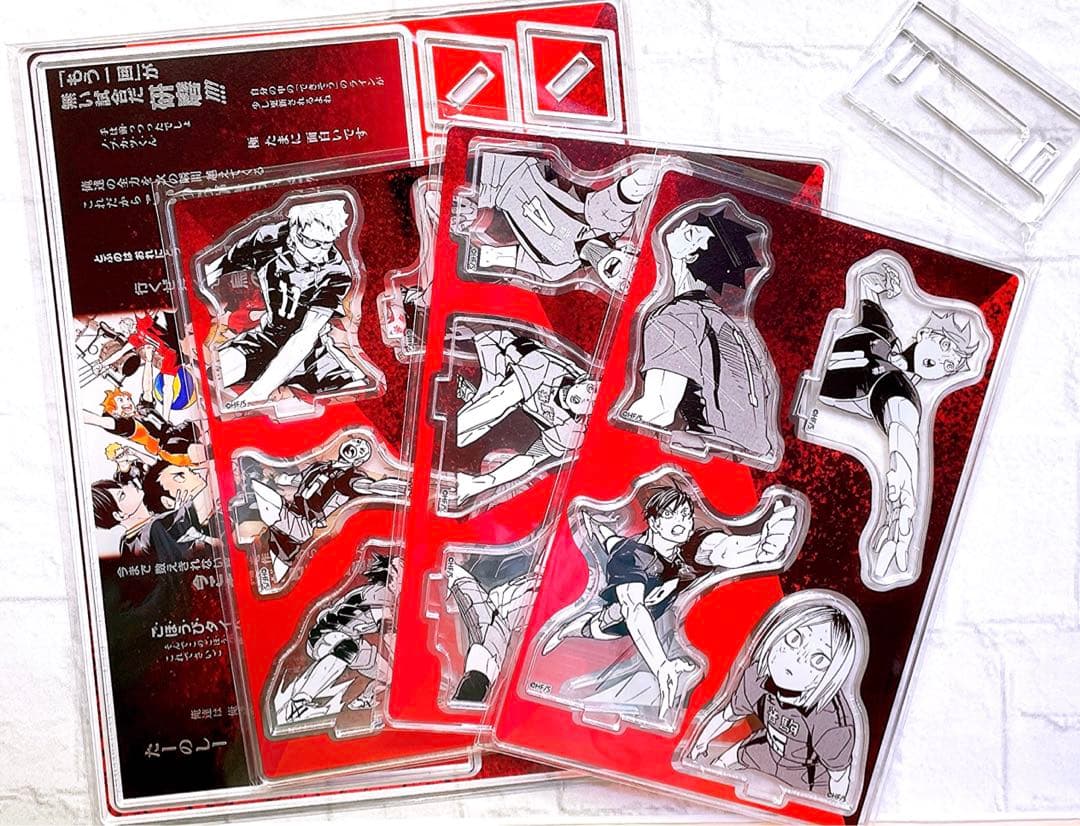 【限定品】 ＪＣＳ限定 ハイキュー アクリルジオラマ ゴミ捨て場の決戦