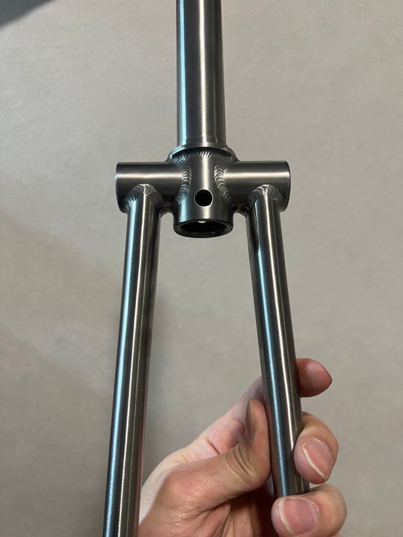 Panasonic トレンクル用 チタン合金フロントフォーク