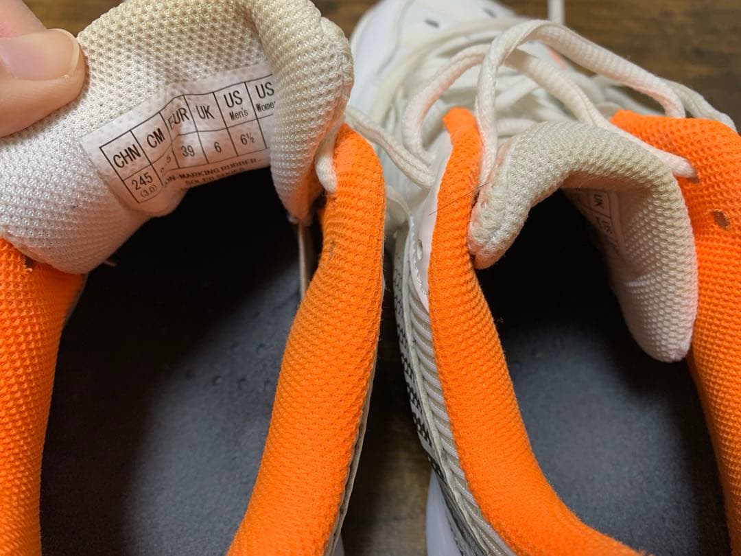 YONEX Wave Lightning Z ホワイト/オレンジ