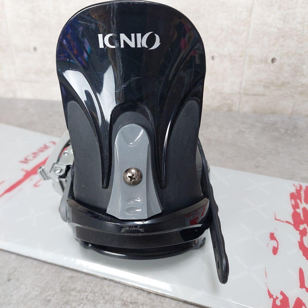 キッズ スノーボード IGNIO GRV TEAM 108 ビンディング セット