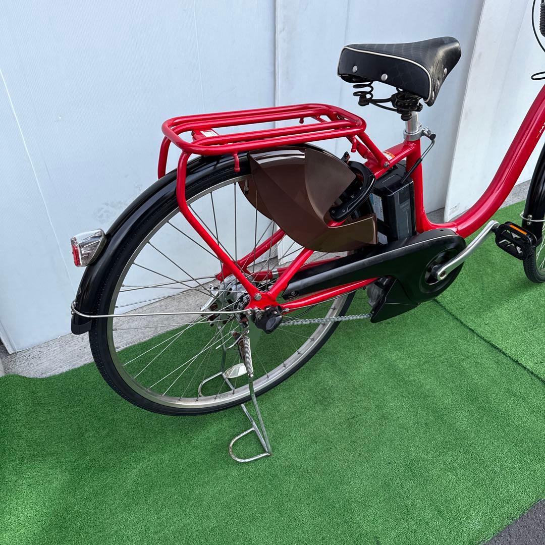 YAMAHAヤマハ電動アシスト自転車26インチ 12.3Ah レッド
