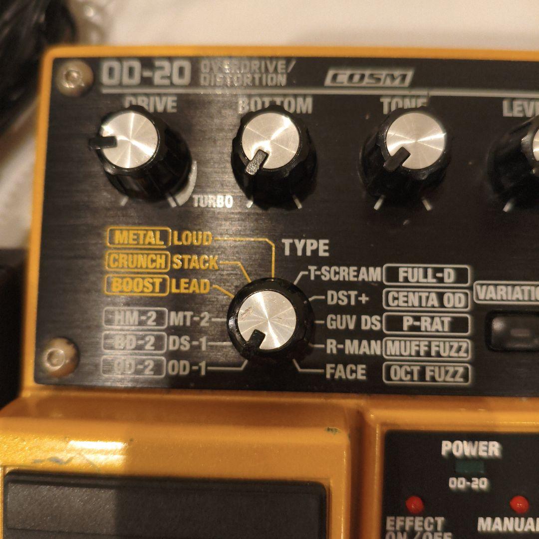 美品★BOSS OD-20 ディストーションエフェクター