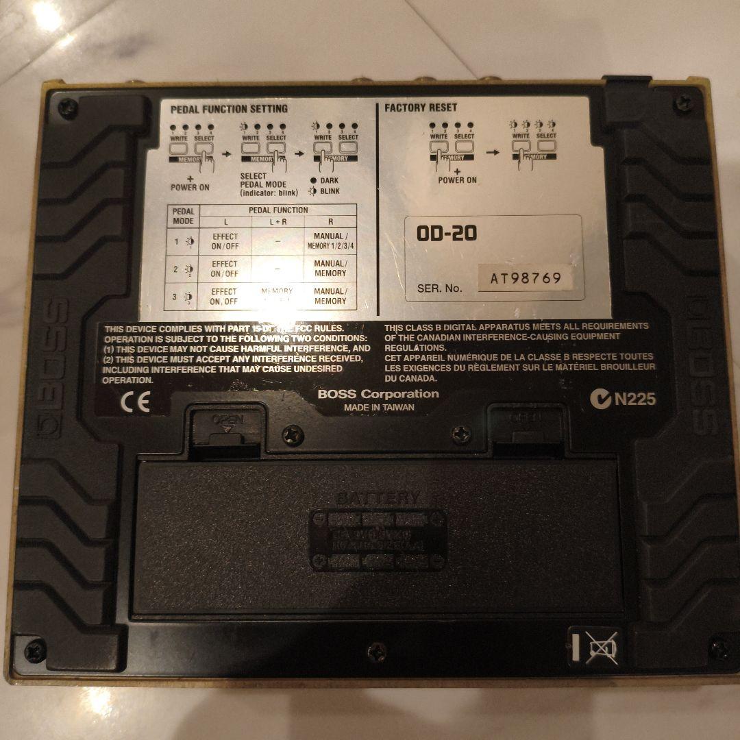美品★BOSS OD-20 ディストーションエフェクター