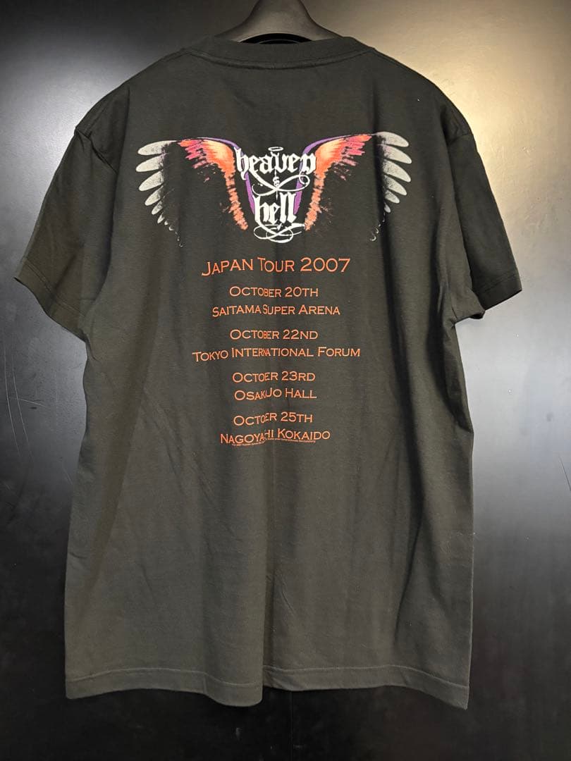 激レア BLACK SABBATH HEAVEN AND HELL Tシャツ L