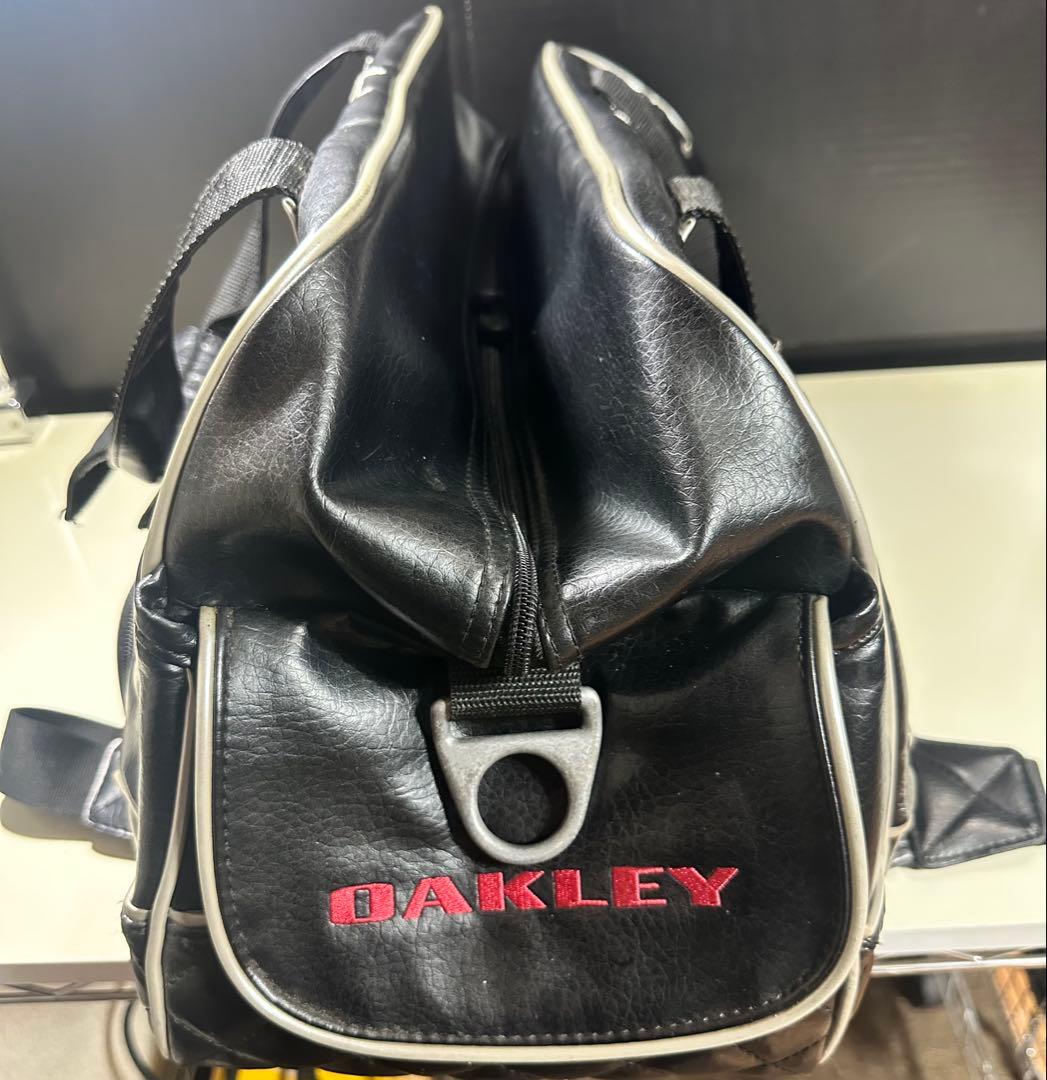 OAKLEY ボストンバッグ ゴルフシューズ収納　ブラック