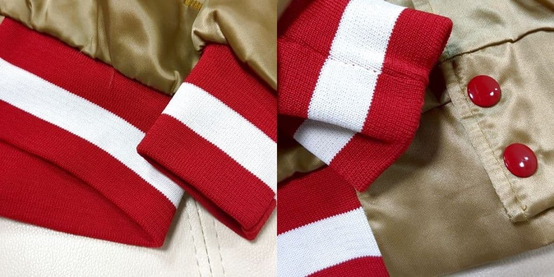 USA製 チョークライン San Francisco 49ers スタジャン M
