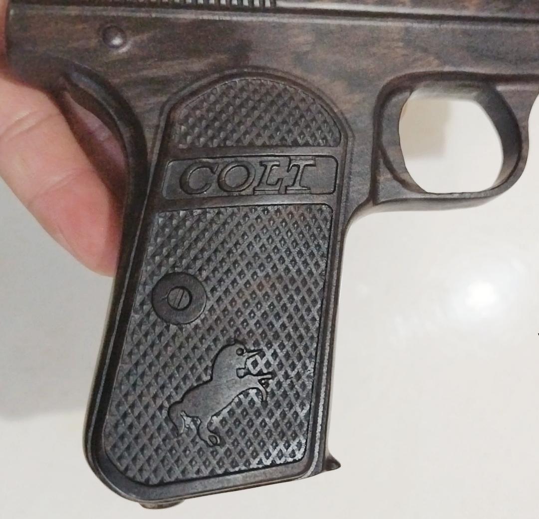 ブローニングＭ1903黒檀模型 手作 1/1スケール 新品