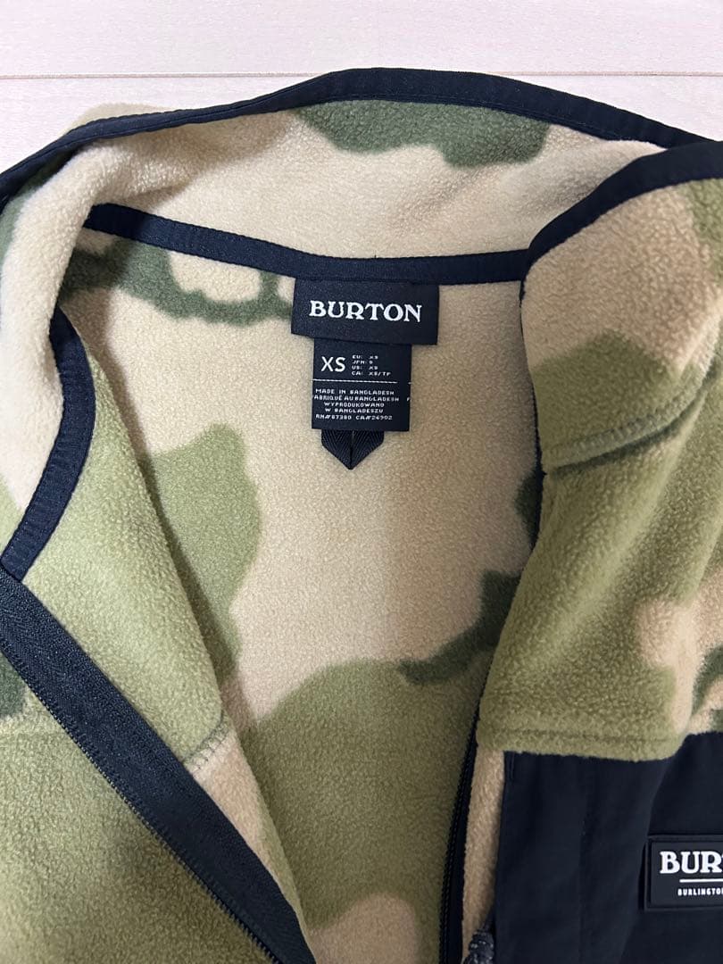 【新品未使用】BURTON バートン フリースジャケット