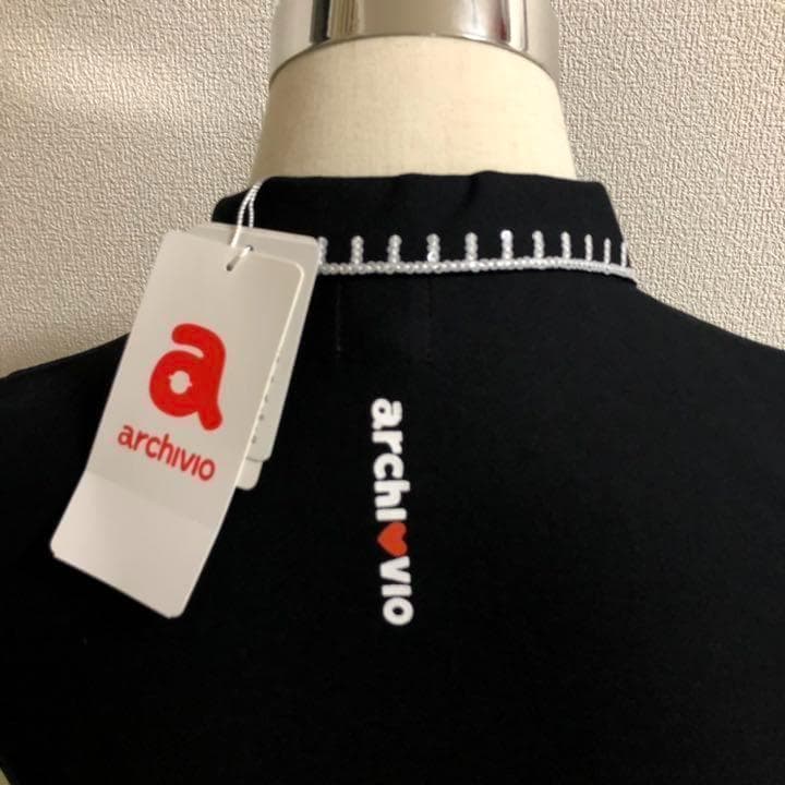 新品未使用 アルチビオ ゴルフ ノースリーブ ウェア ブラック サイズ36