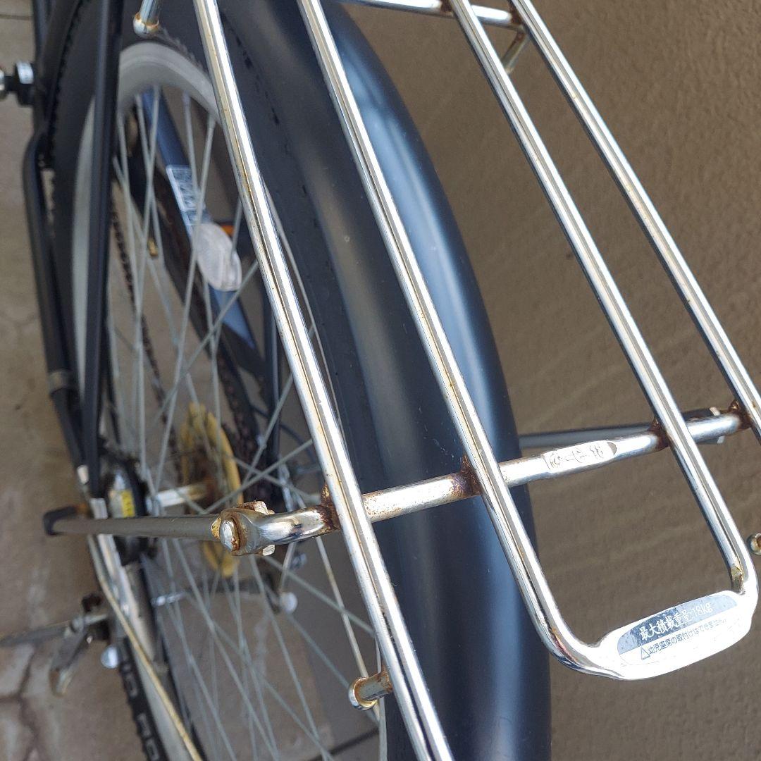 29インチ　自転車　ツヤ消し　ブラック　黒　マットブラック　大型