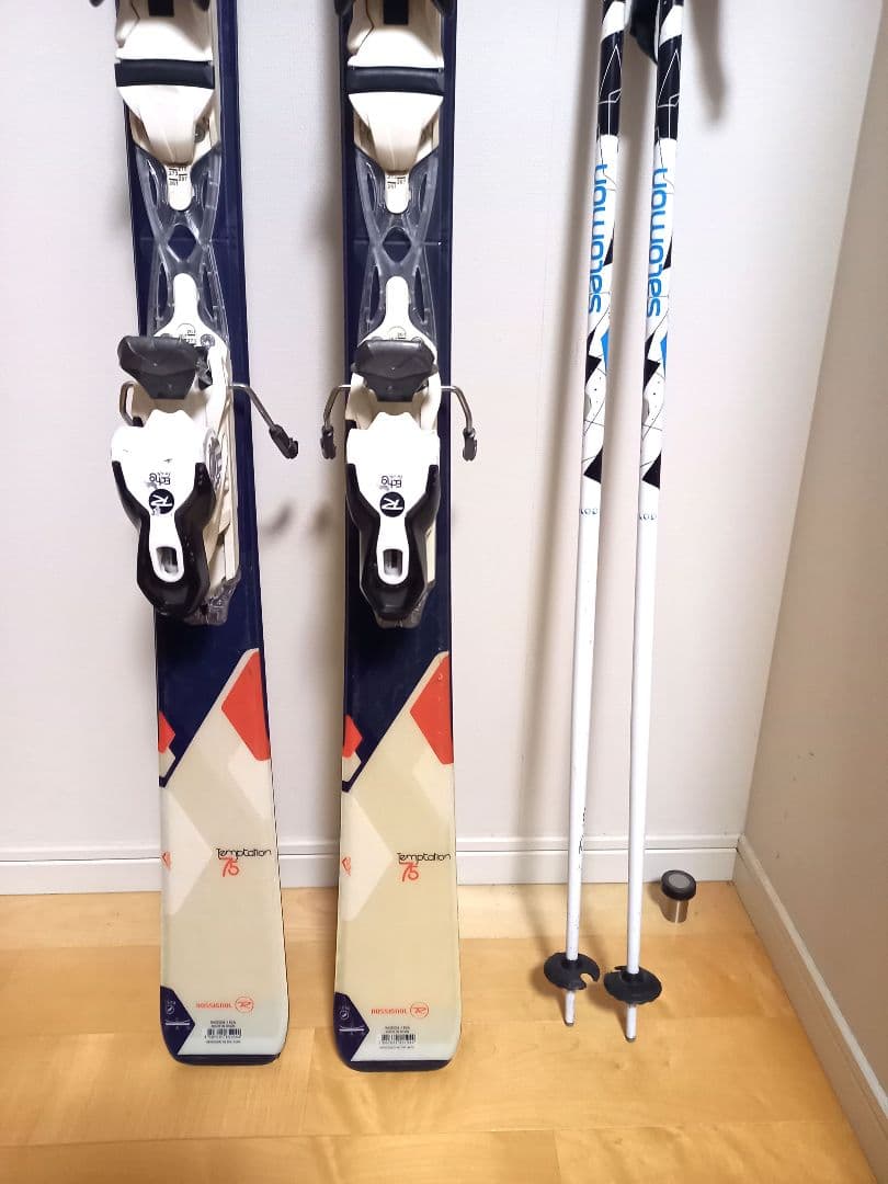 ROSSIGNOL・SALOMON レディース スキーセット