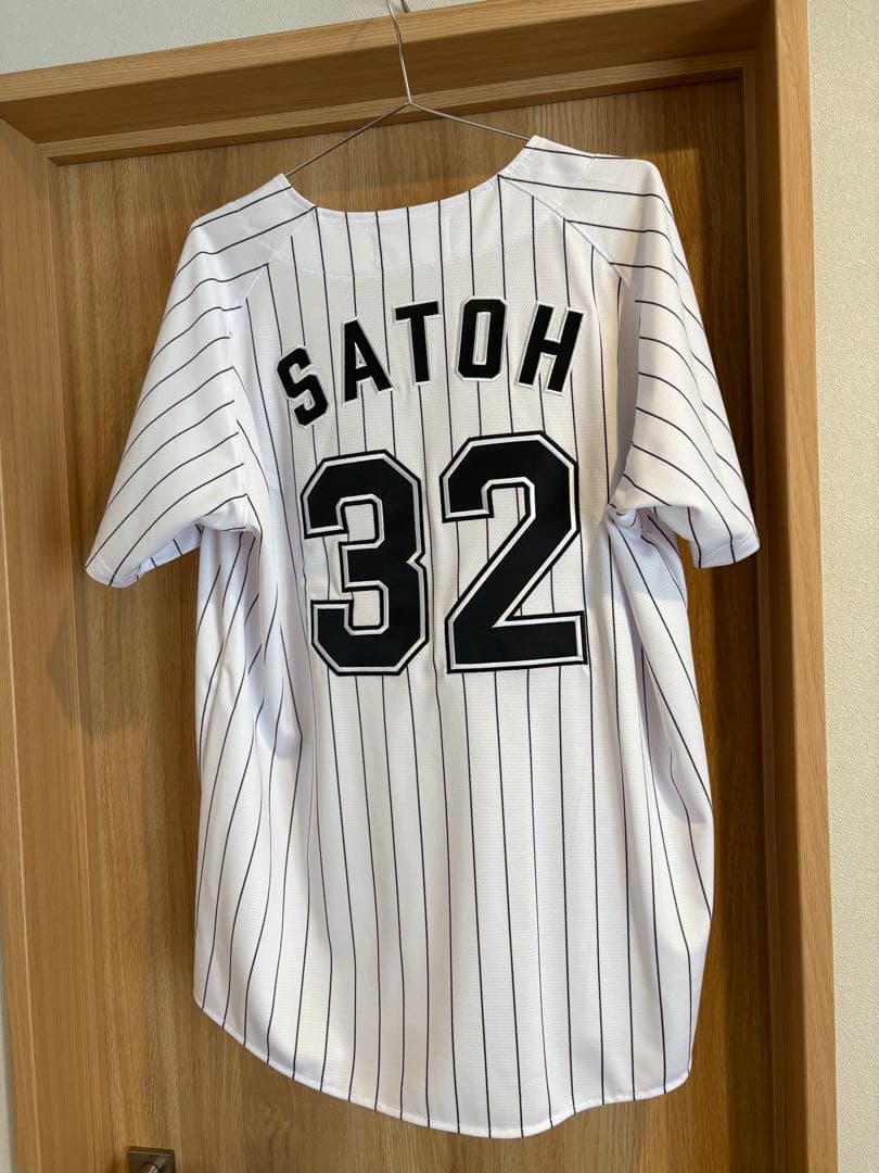 千葉ロッテマリーンズ 佐藤都志也 ユニフォーム 背番号32 Lサイズ