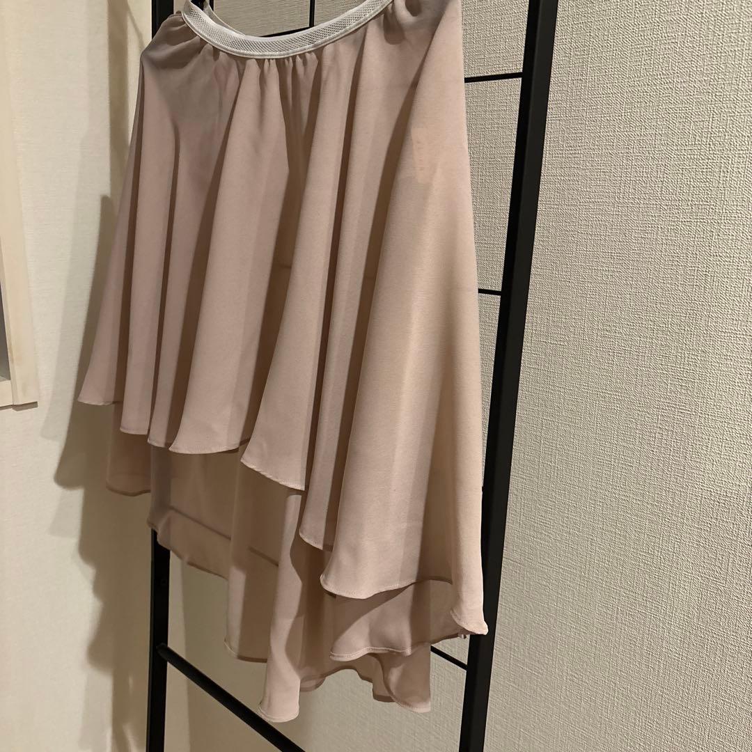 スティナ stina pull-on skirt / milky rose