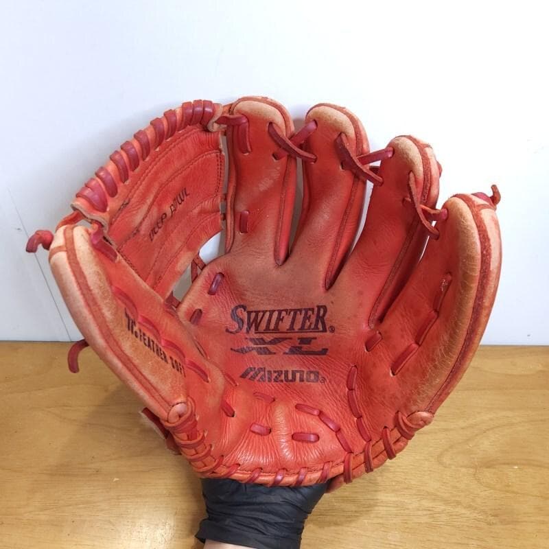 ミズノ スイフター SWIFTER XL Mマークラベル 内野用 軟式グローブ