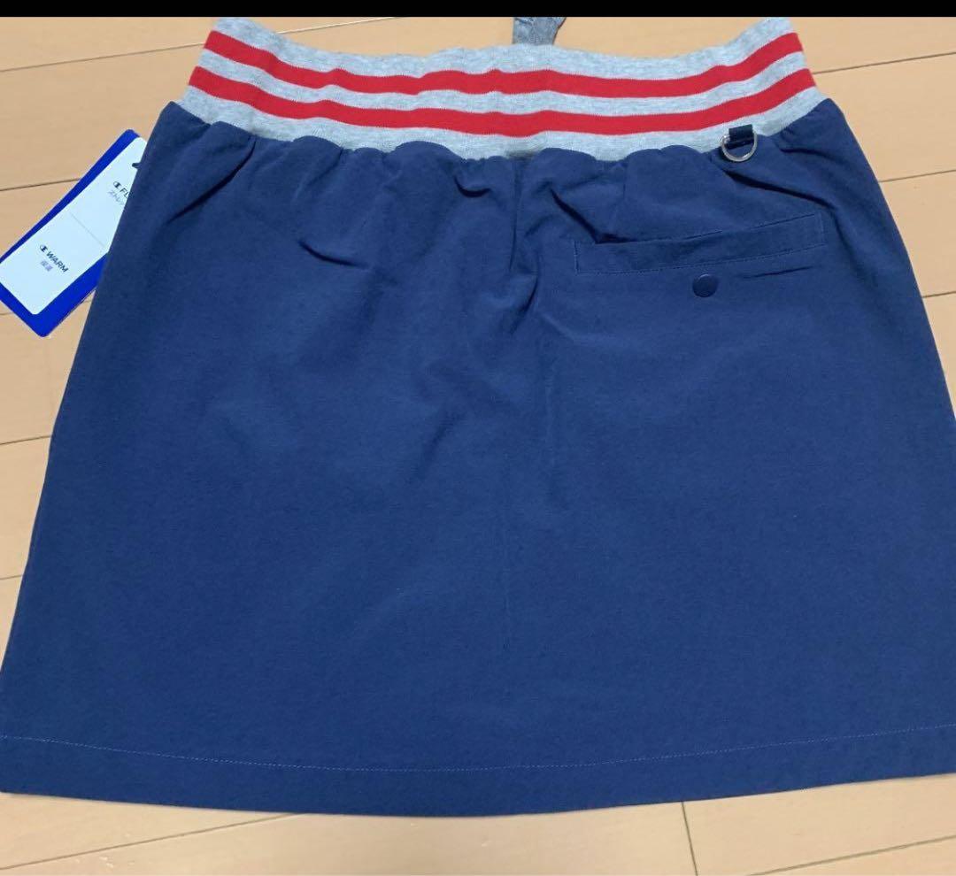 新品M チャンピオンGOLF 上下セット❤️ モックネックシャツ&中綿スカート