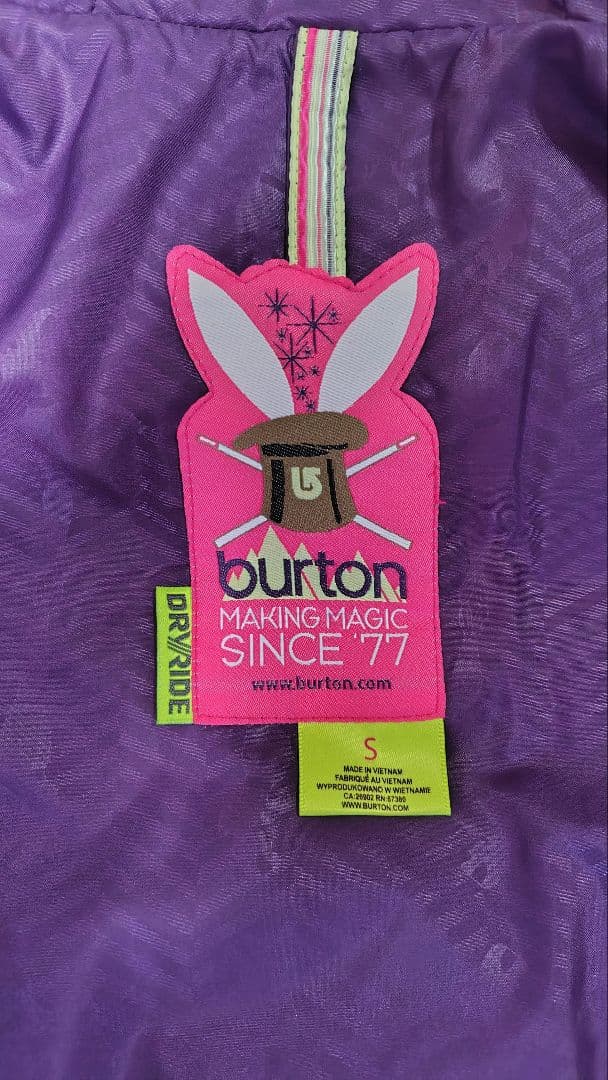 Burton スノーボードウェア 女性用 サイズS/M
