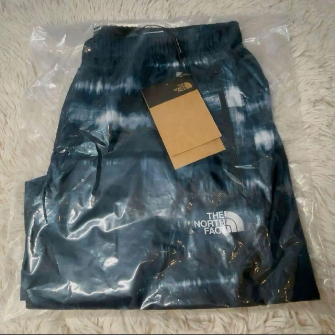 韓国　ノースフェイス　M　紺　ランニングパンツ　トレーニングパンツ　新品　L