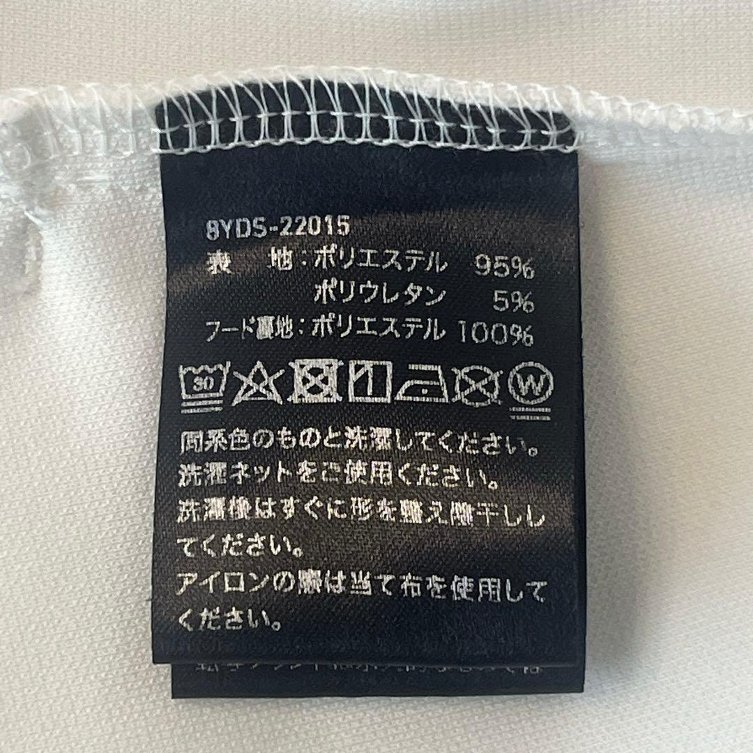 8YARDS ハチヤーズ ノースリーブパーカー ゴルフウェア ホワイト