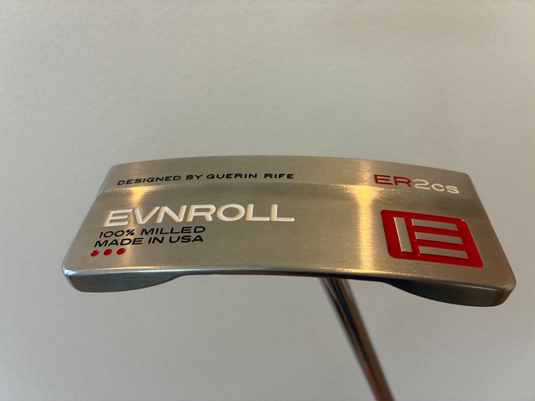 【希少】EVNROLL ER2CS パター 34インチ ヘッドカバー付き