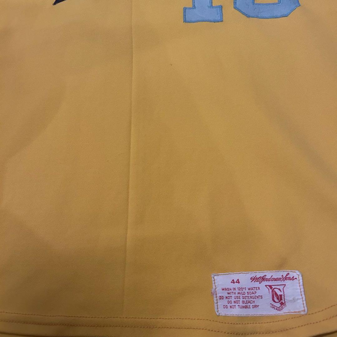 90s la baseball shirt ヘンリーネック ゲーム シャツ