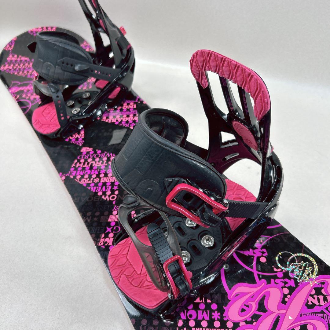 スノーボードセット K2 MOMENT × SALOMON Rhythm S