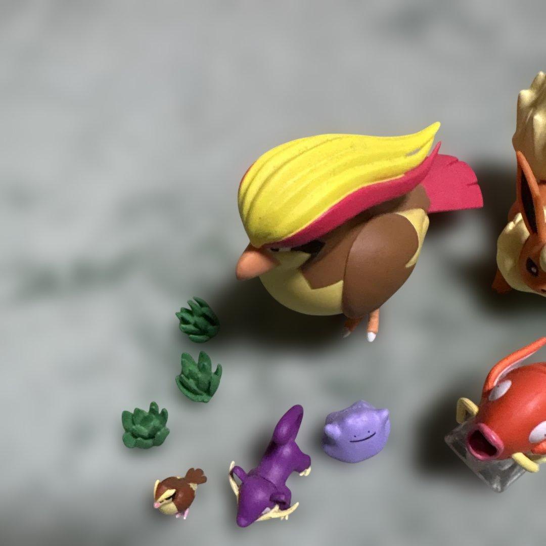 ポケモン スケールワールドカントー地方フィギュアセット ピジョット コイキング