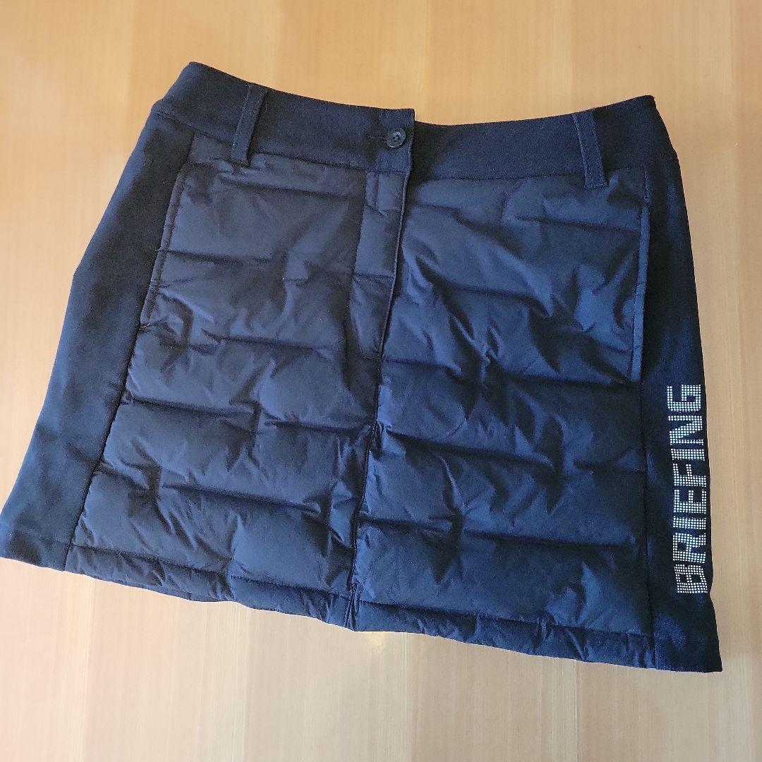 美品✨春‼️BRIEFING ダウンベスト＆ダウンスカート＆裏起毛ハイネック☆