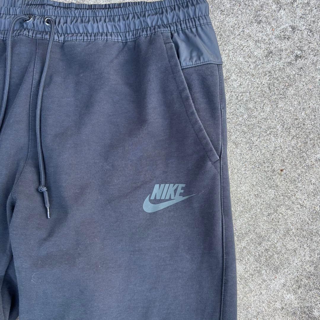 NIKE テックジョガーパンツ 黒 L 切替 ナイロン スウェット