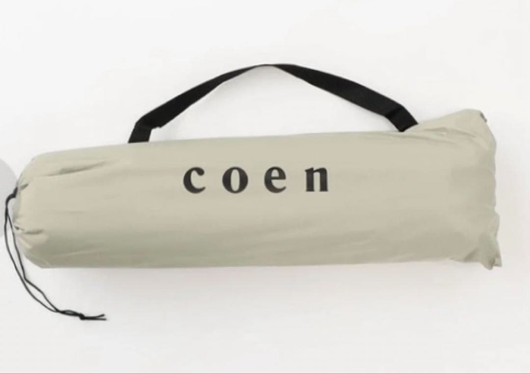 coen コーエンドーム型テント コンパクト　ピクニックチェア3点　ベージュ