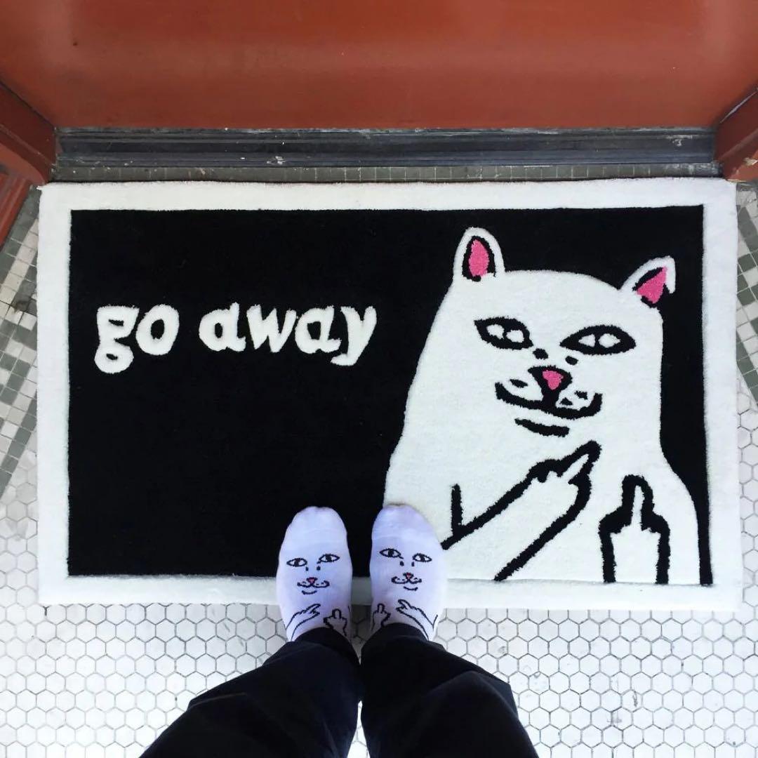 RIPNDIP リップンディップ　フロアマット　未使用　ストリート　マット