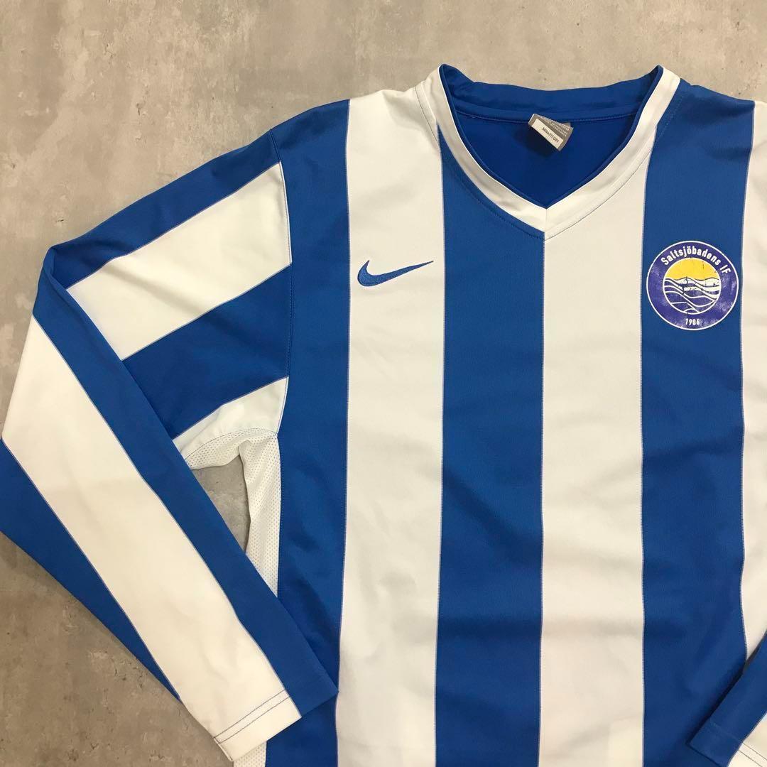 00s ナイキ NIKE ヴィンテージ サッカーシャツ ゲームシャツ