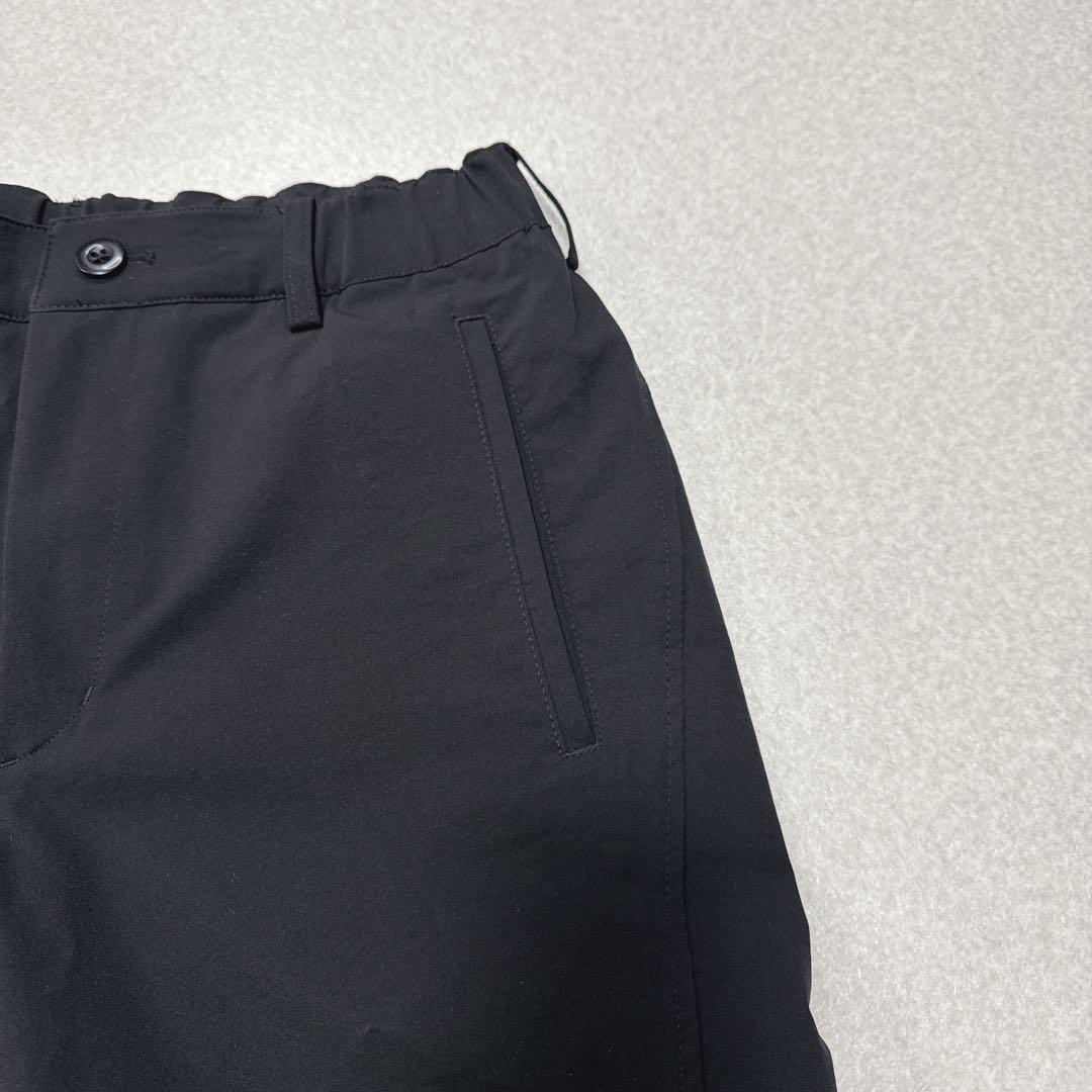 新品タグ⭐️BEAMS GOLF ストレッチパンツ ロゴジップ ブラック S