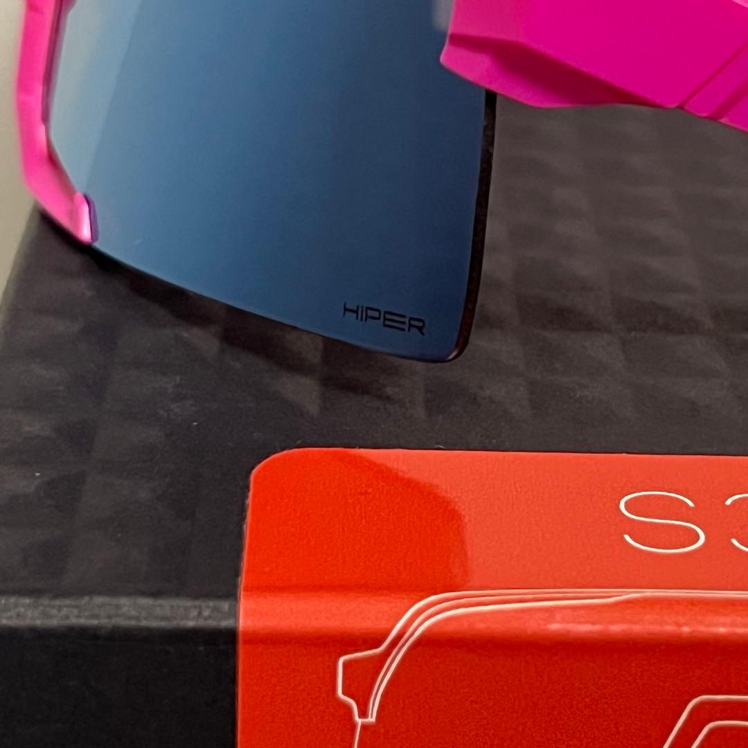 100% ワンハンドレッド サングラス S3 Pink HIPER Blue