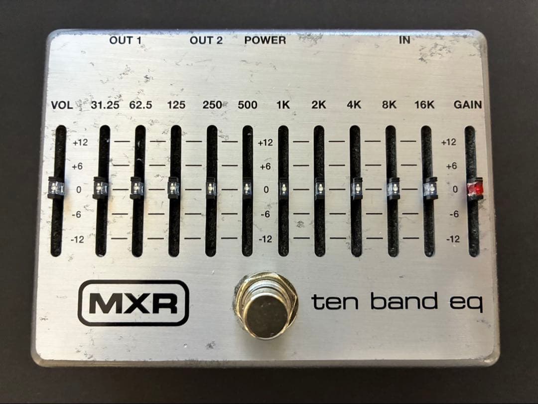 ☆送料無料☆MXR M108S 10 Band Graphic EQ
