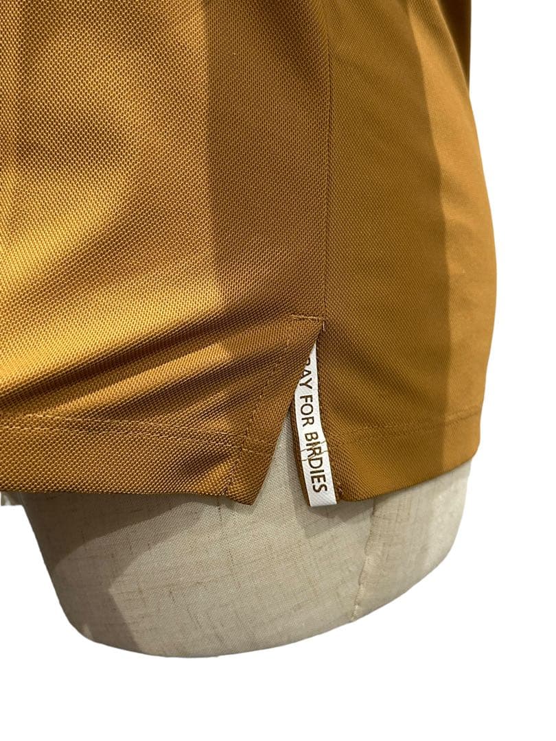 1点のみG/FORE ジーフォアレディース半袖ポロシャツsizeMチャコール