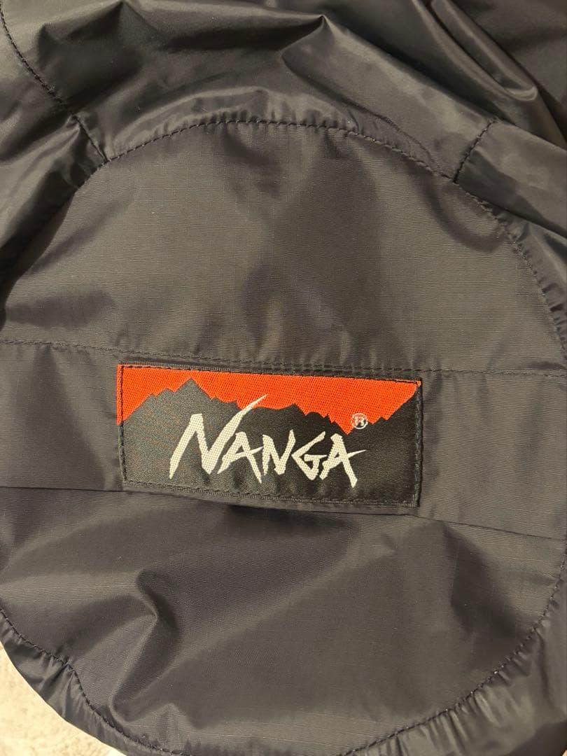 ナンガ×山渓　オーロラ900DX　ブラック　寝袋　シュラフ