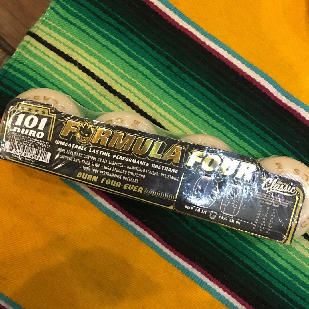 【SPITFIRE】スケートボードウィール  52mm 101duro