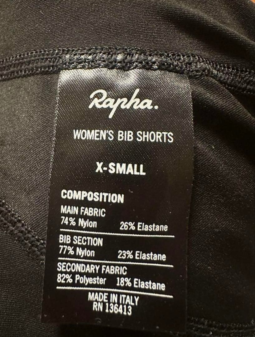 9:55　Rapha ラファ　クラッシック　ウィメンズ　ビブショーツXS