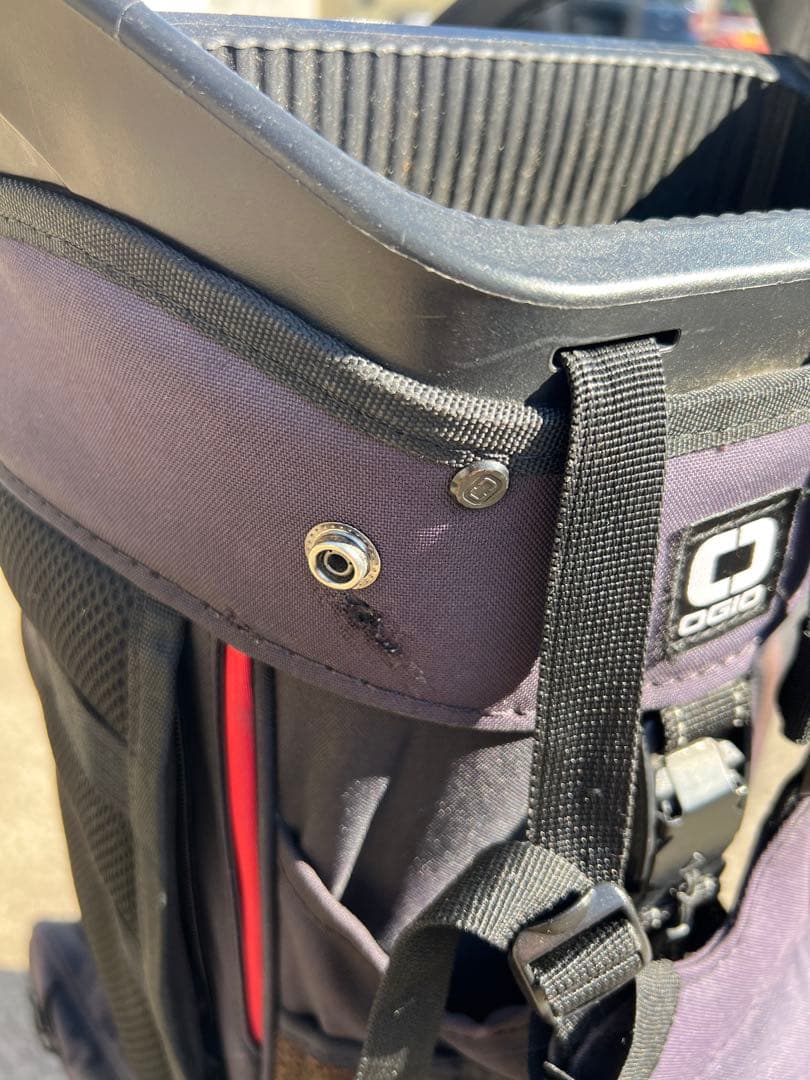 タイムセール 2月5日まで Ogio ブラック キャディバッグ　14分割