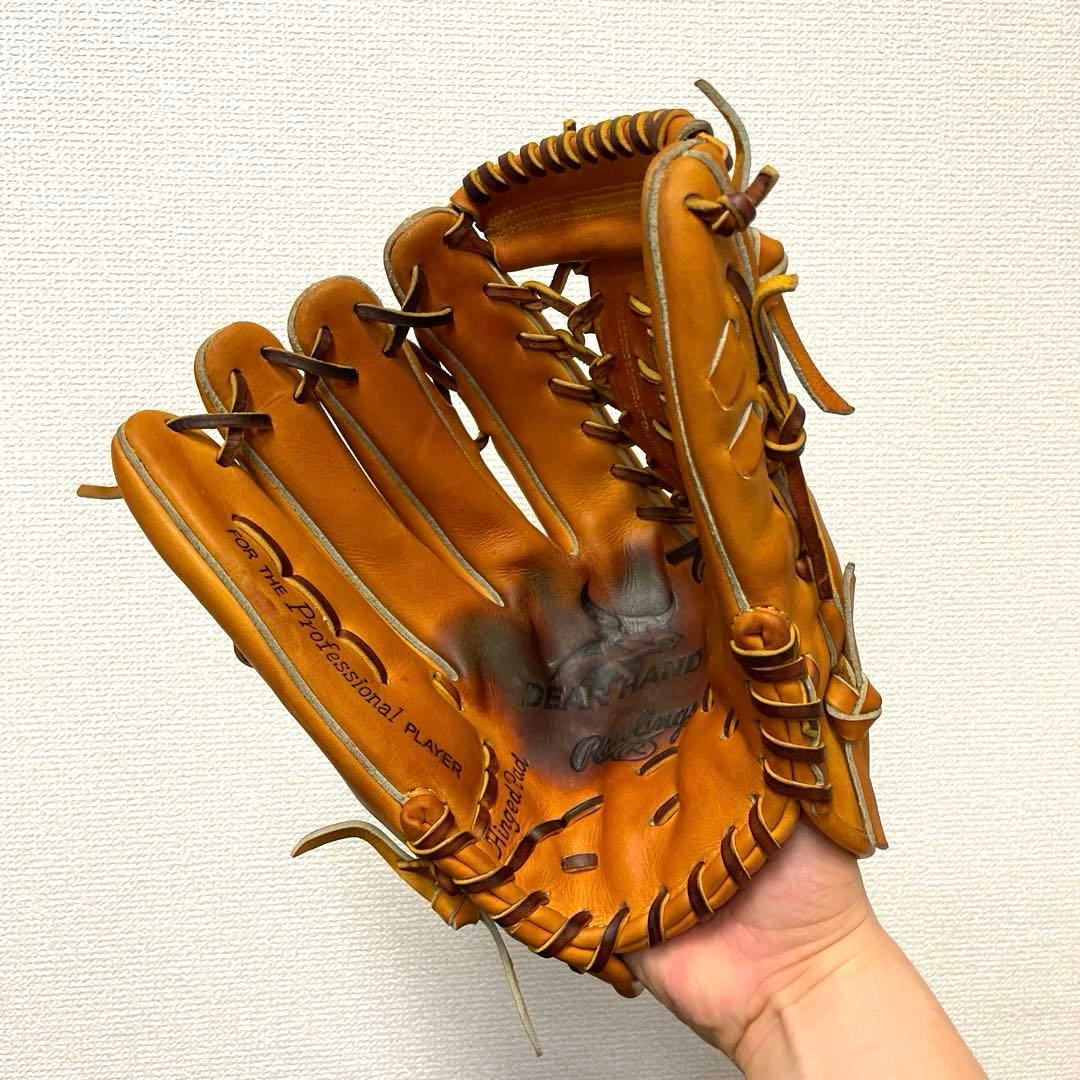 395 ローリングス DEARHAND 最高級 硬式 外野手用グローブ 左投