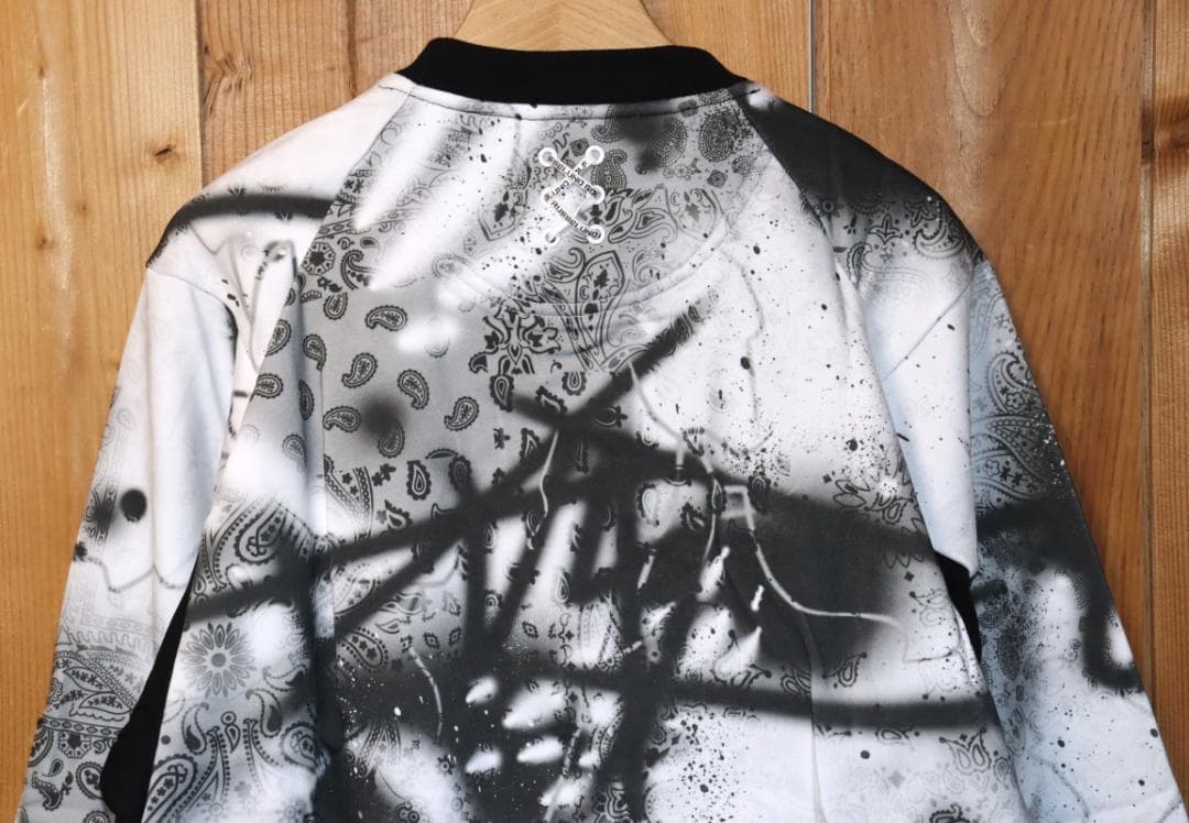 新品 ラッセルノゴルフ クルーネック プルオーバー スプレーペイズリー (5)Ⓗ