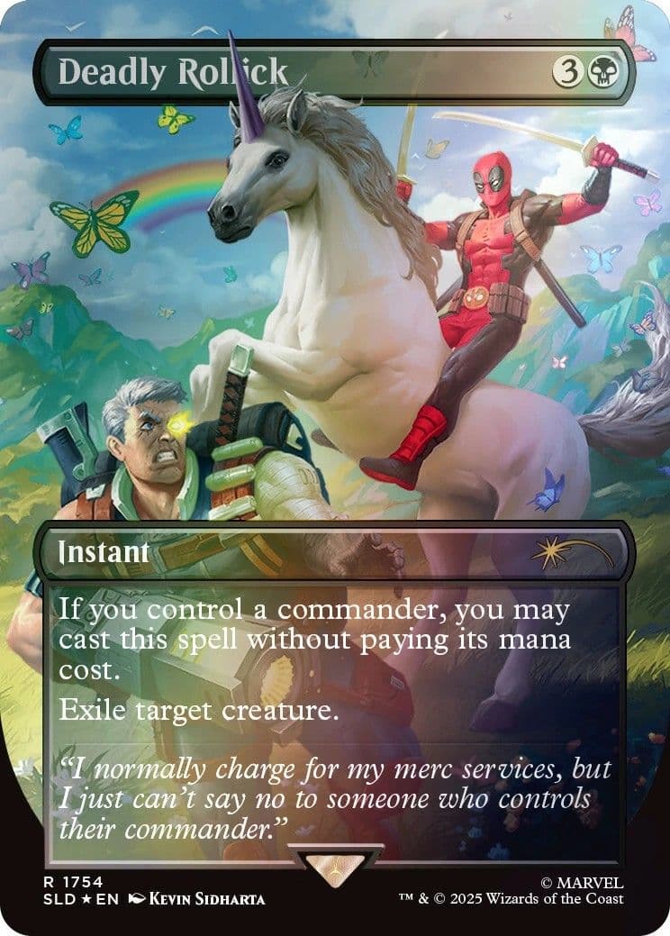 MTG Secret Lair x Marvel’s Deadpool 英語版F