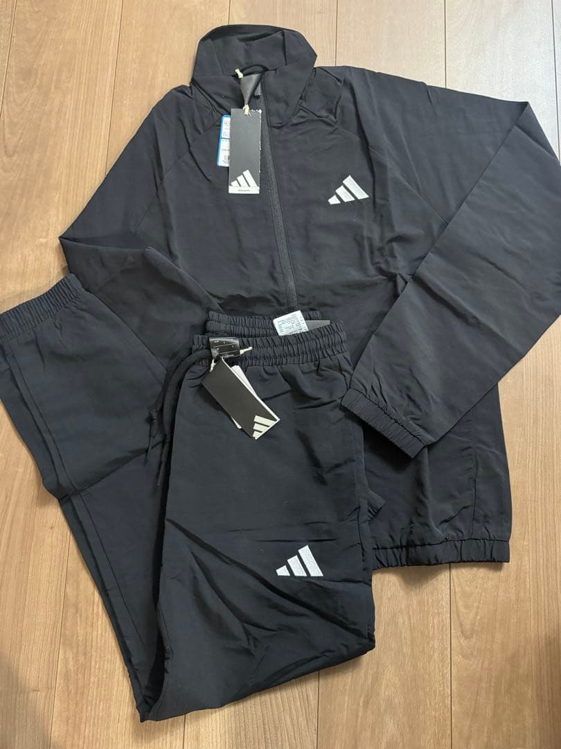 新品＊adidas ESS トラックジャケット＆パンツセット S