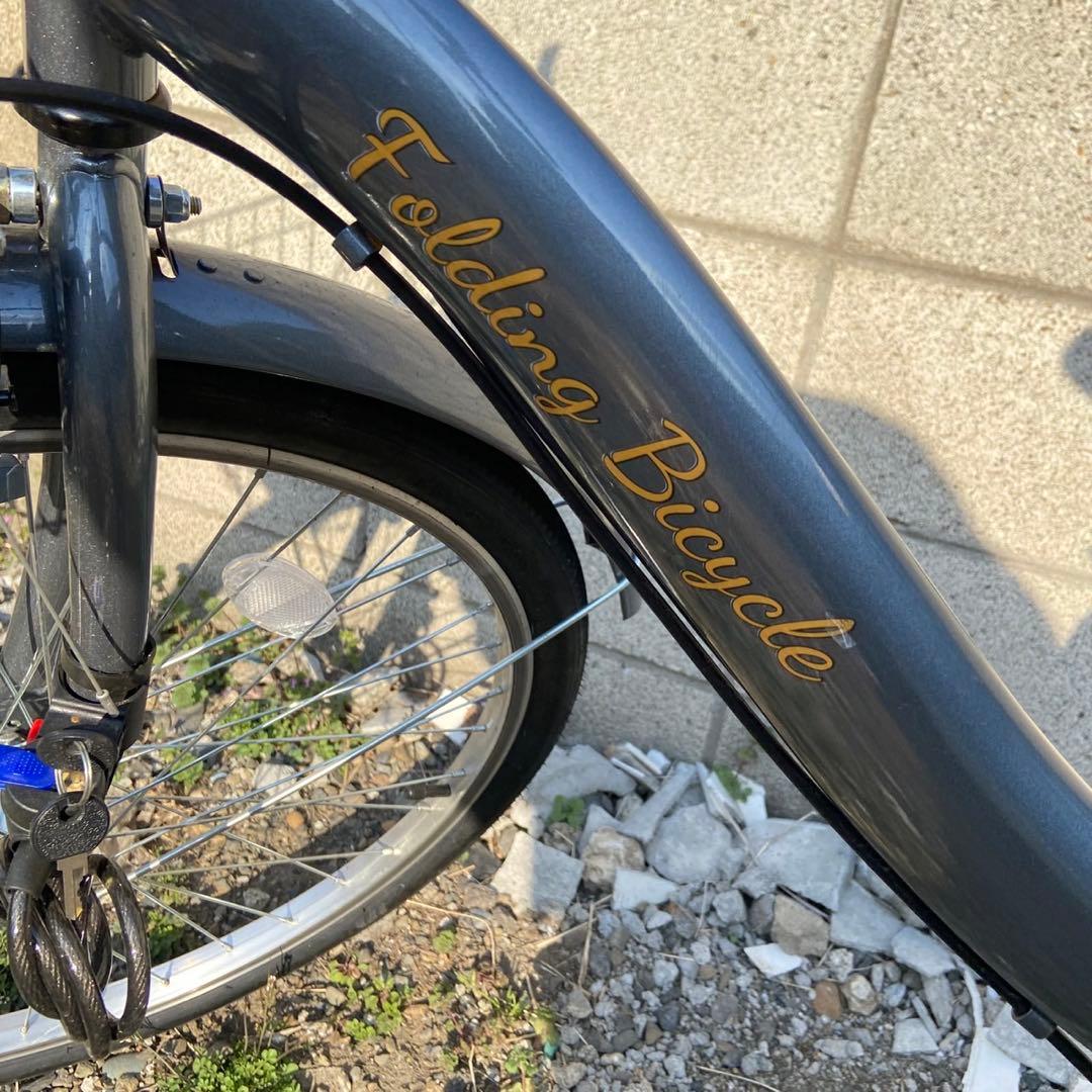 折りたたみ自転車 Fording Bicycle 7段変速ギア