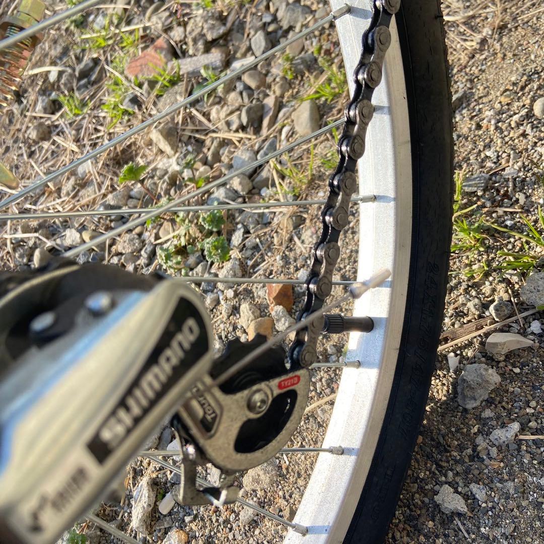 折りたたみ自転車 Fording Bicycle 7段変速ギア