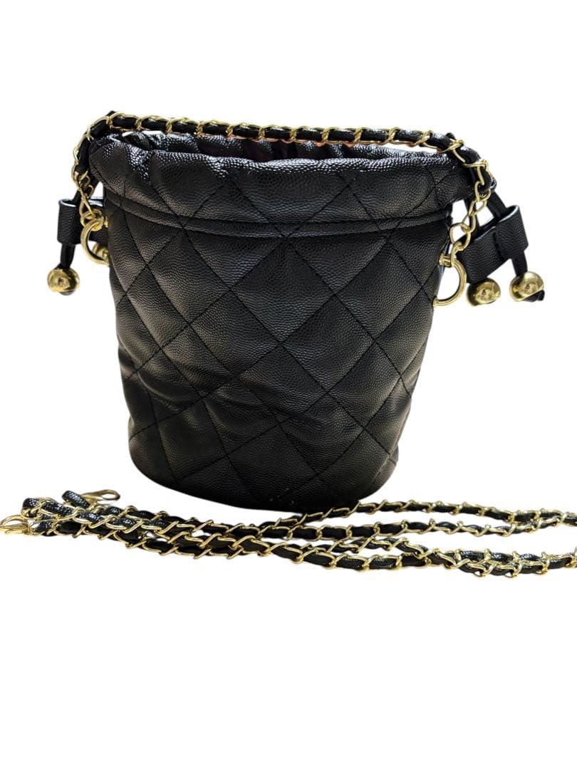 CHANEL 2way 巾着ショルダーバック