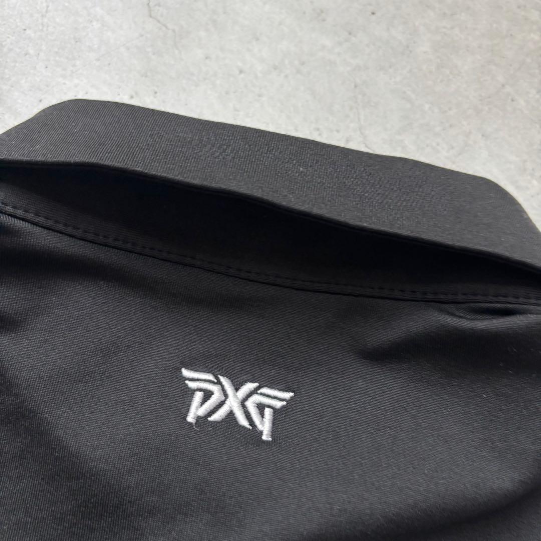 【美品】PXG パーソンズエクストリームゴルフ コントラストストライプ 半袖ポロ